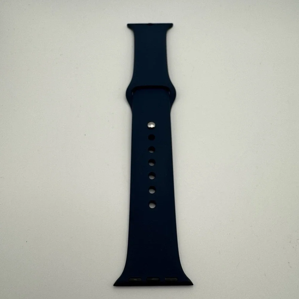 Apple Watch Band Genuine Navy Blue Size S/m 41 MM Silicone OEM Band Authentic